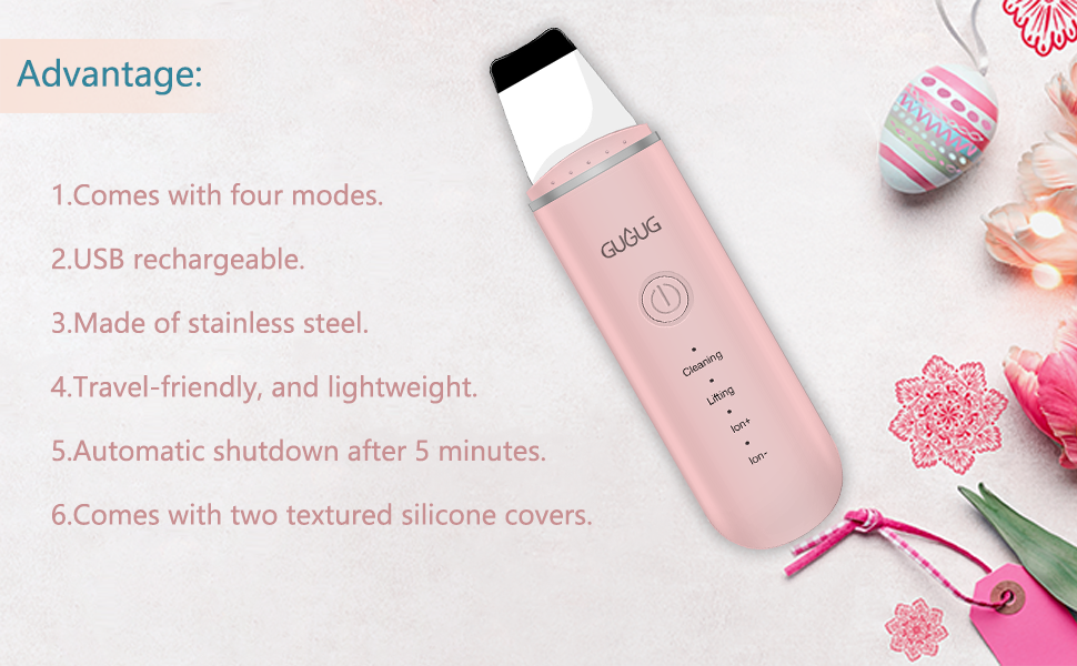 GUGUG Skin Scrubber Face Spatula Skin Spatula Pore Cleaner