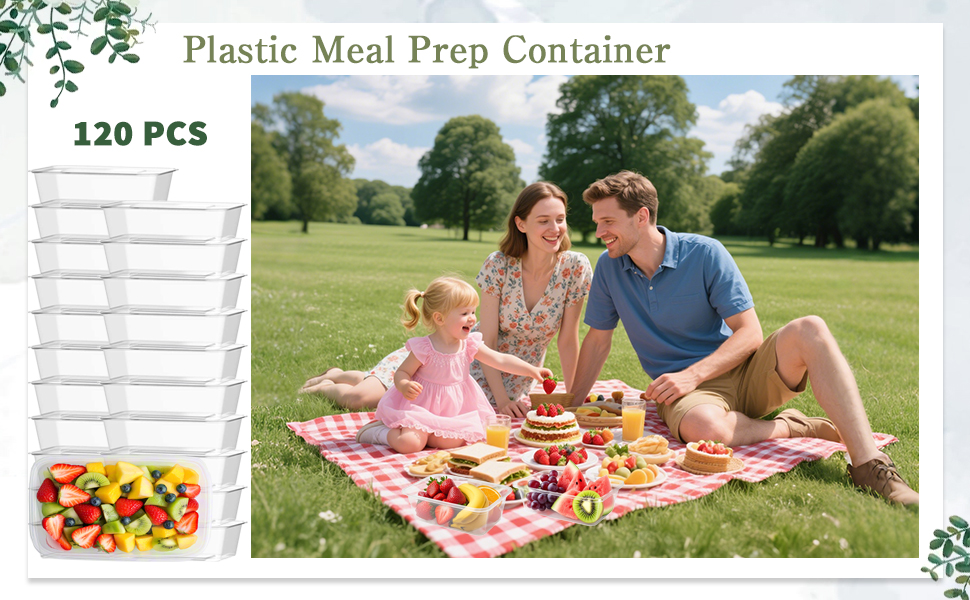 plastic meal prep container lunch food storage microwave freezer stackable disposable lids salad