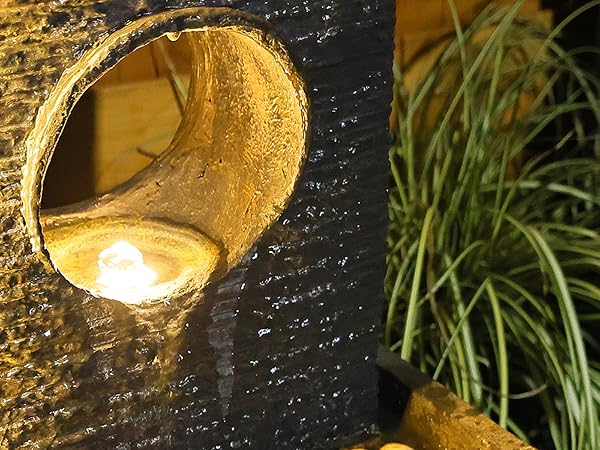 Amazon.com: Tankana 47 inches Water Fountain Outdoor Garden