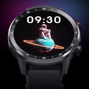 Mibro Smart Watch A2 (Black) - HD Display, Bluetooth Calling, 2ATM Waterproof, 70 Sports Heart Rate