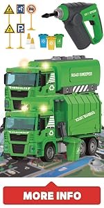 2 Garbage Trucks