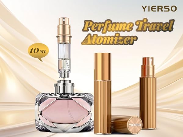 small perfume spray bottle