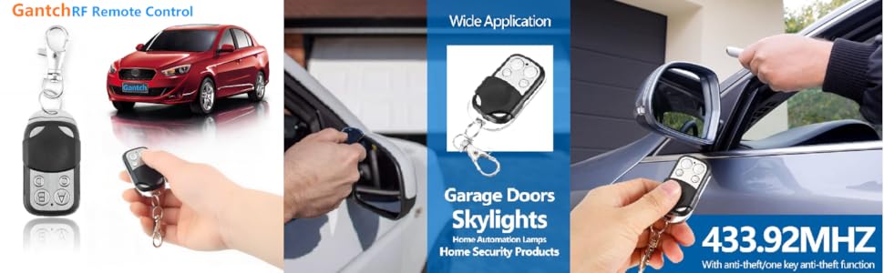 Garage door remotes duplicated at will!