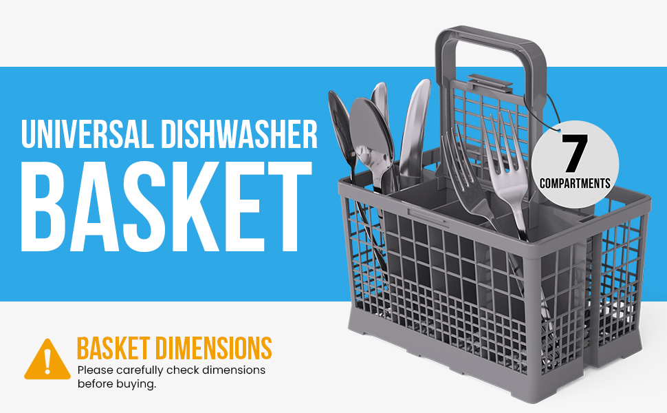 Universal Dishwasher Utensils Silverware Cutlery Basket