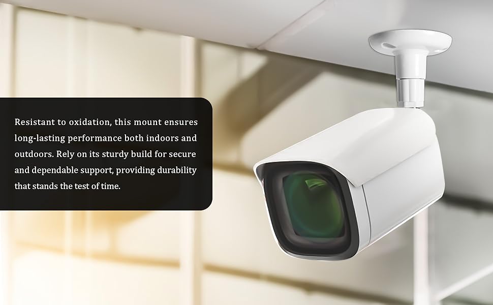 3Pack Camera Wall Mount Brackets for Ring, 360° Adjustable Security