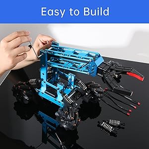 VANLINNY JK01 メカアーム 12歳以上 Amazon | VANLINNYロボット, DIY Robotロボットアーム