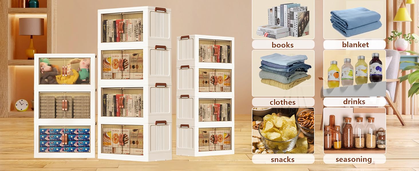 latch storage bin