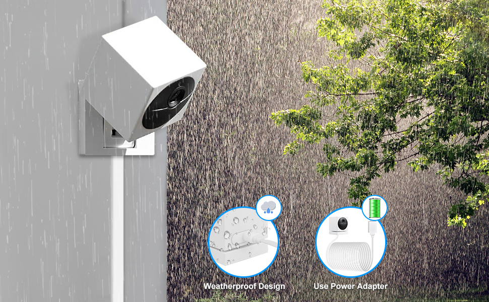 30ft charging cable for wyze cam outdoor