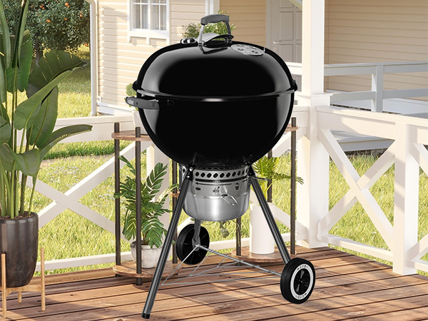 Amazon.com : Front Leg Kit and Wheels for Weber 18” 22