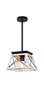 White One-Light Mini Island Light