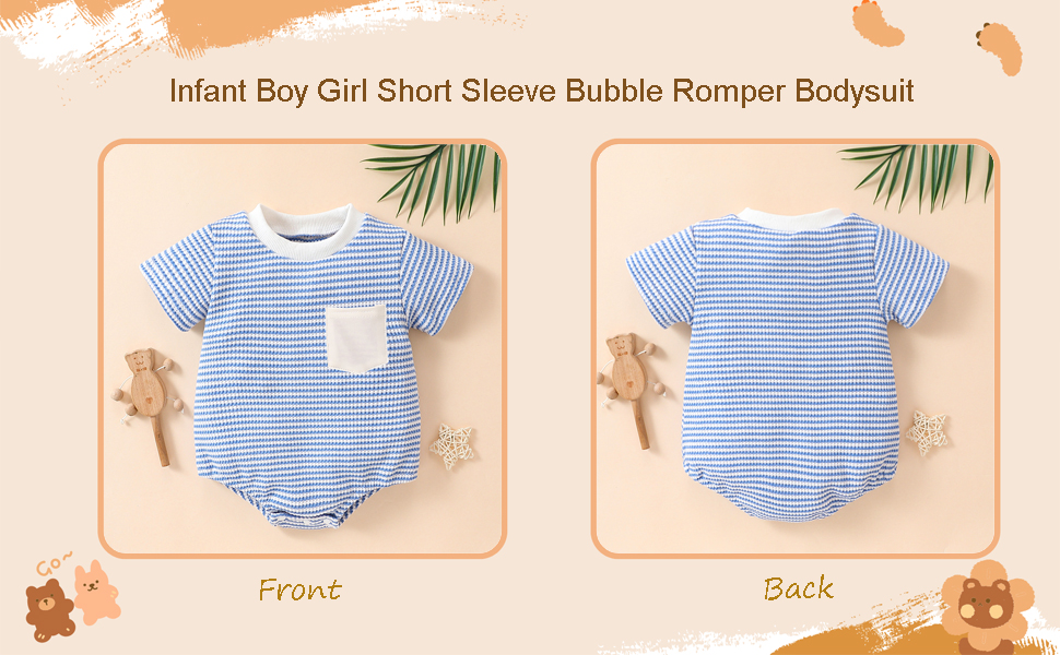 baby short sleeve romper