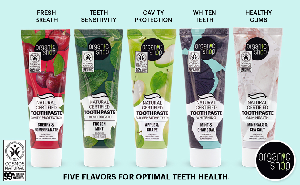 Organic Shop Toothpaste