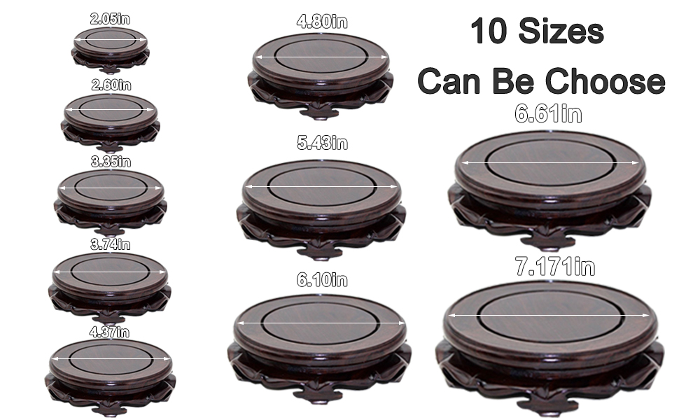 10 sizes can be choose