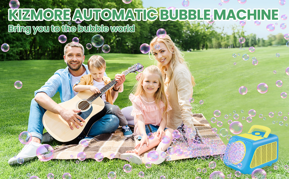 Kizmore bubble machine