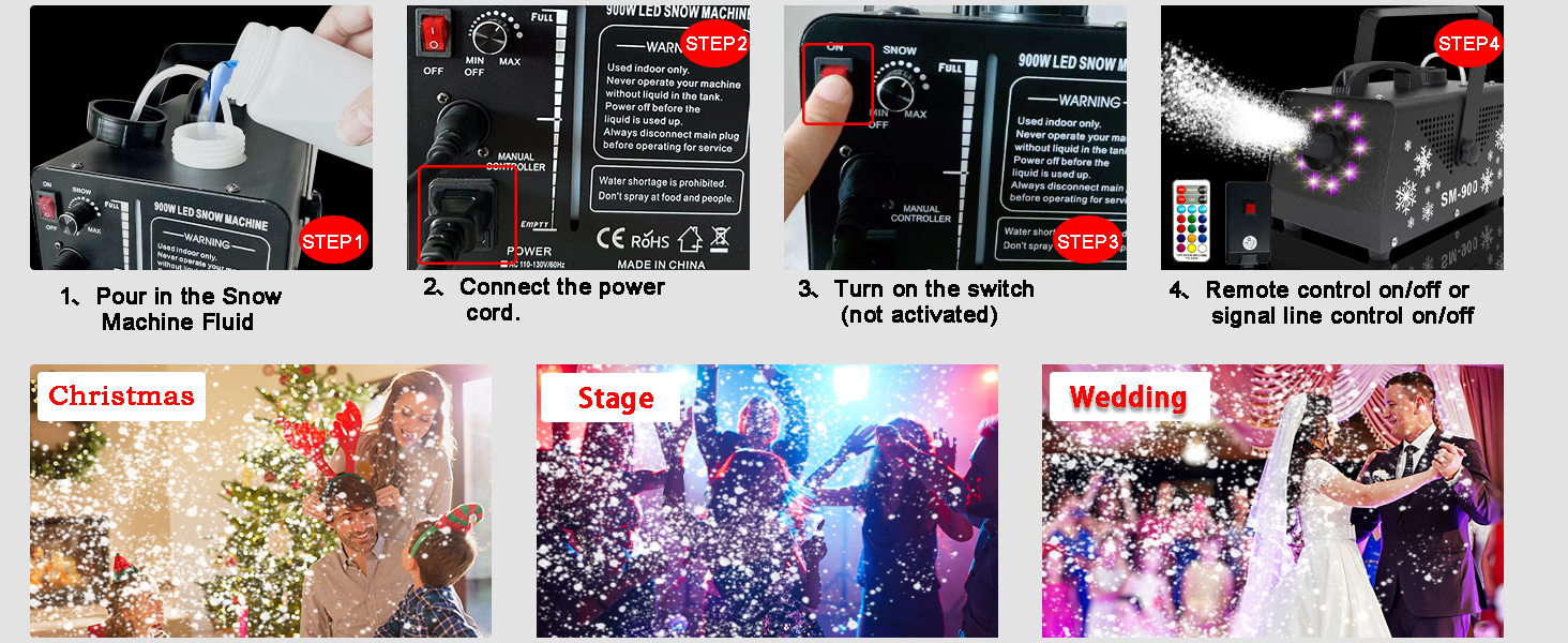 snow machine wireless remote snow machine with lights indoor snow machine