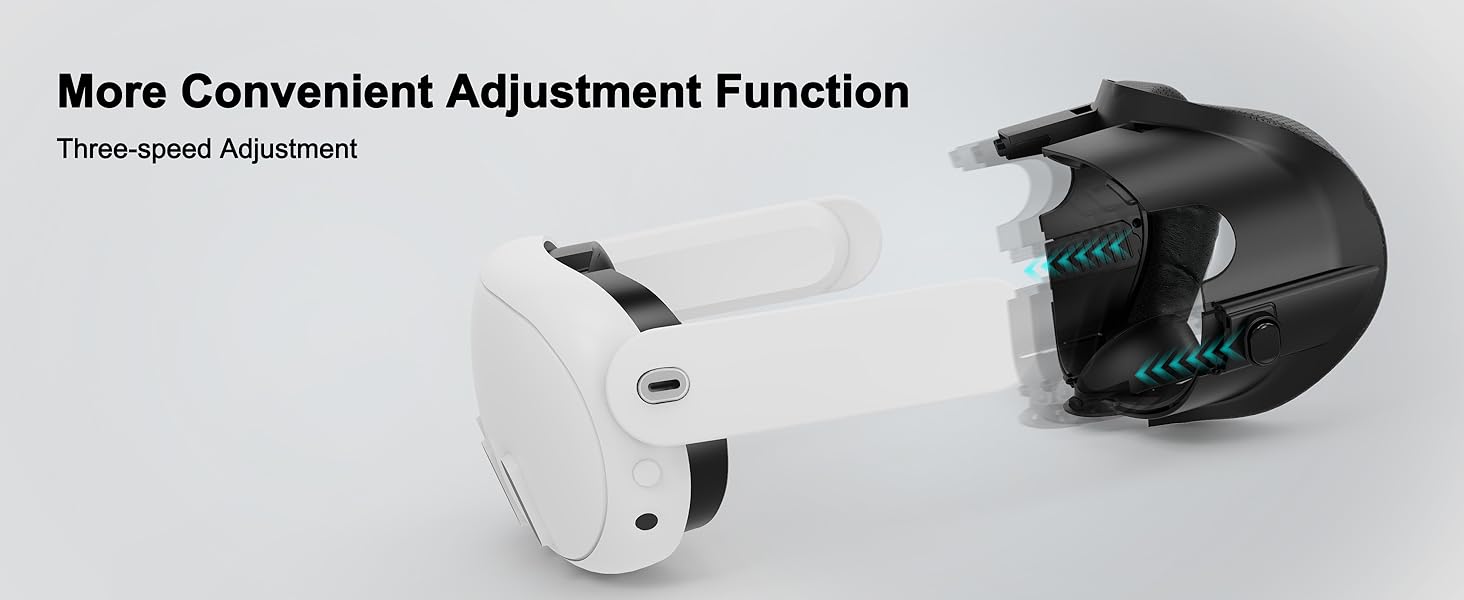 3-speed adjustment