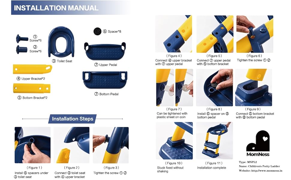 MOMNESS MNPL2 POTTY LADDER