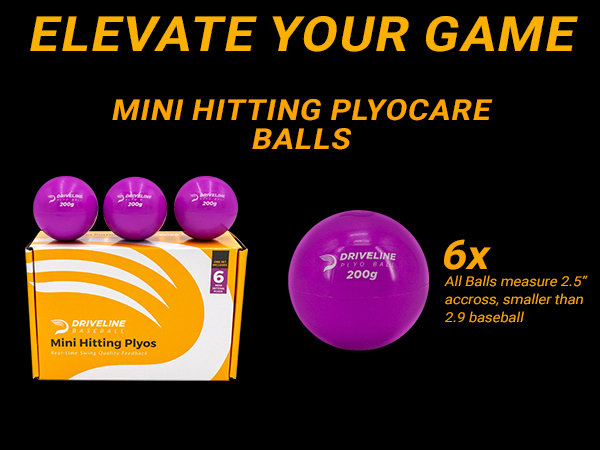 Amazon.com : Driveline Baseball Mini Hitting PlyoCare® Balls