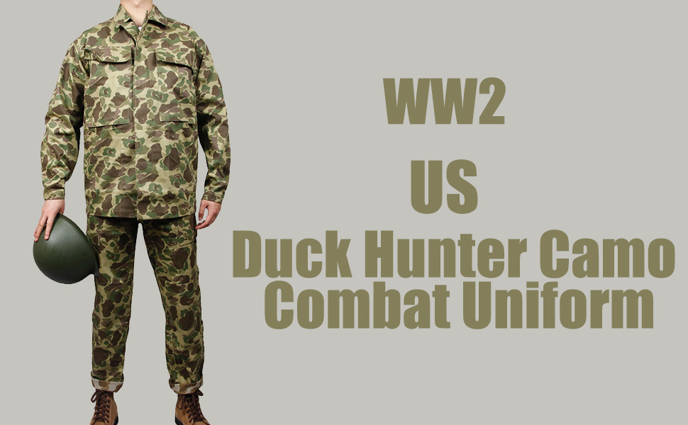 Amazon.com: BYCDYBJBSM Replica WW2 US ARMY Pacific Camouflag