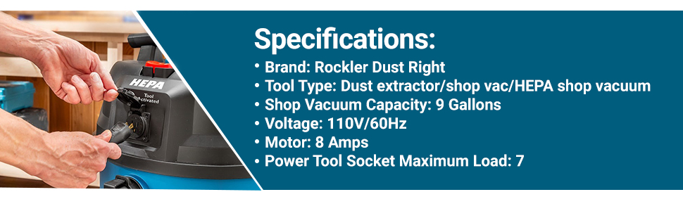 9 GAL HEPA DUST EXTRACTOR 