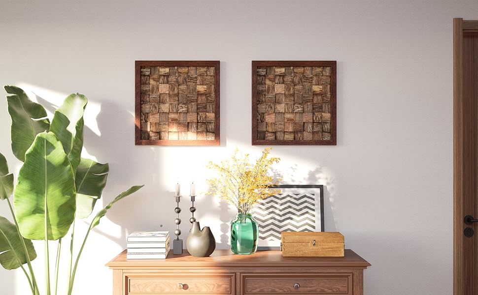 Consdan wood wall decor rustic