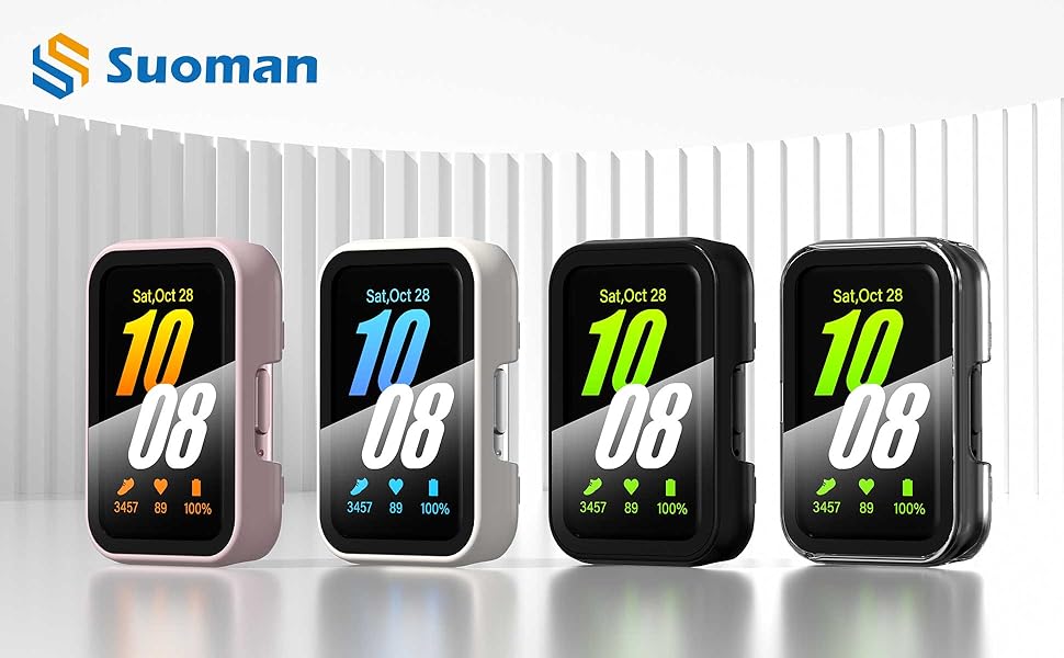 Suoman Paquete de 2 fundas para Samsung Galaxy Fit3
