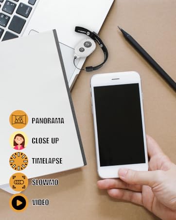 Camera Shutter Remote Control with Bluetooth Wireless Technology