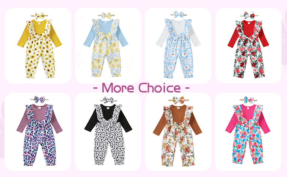 baby ruffle sleeve clothing set