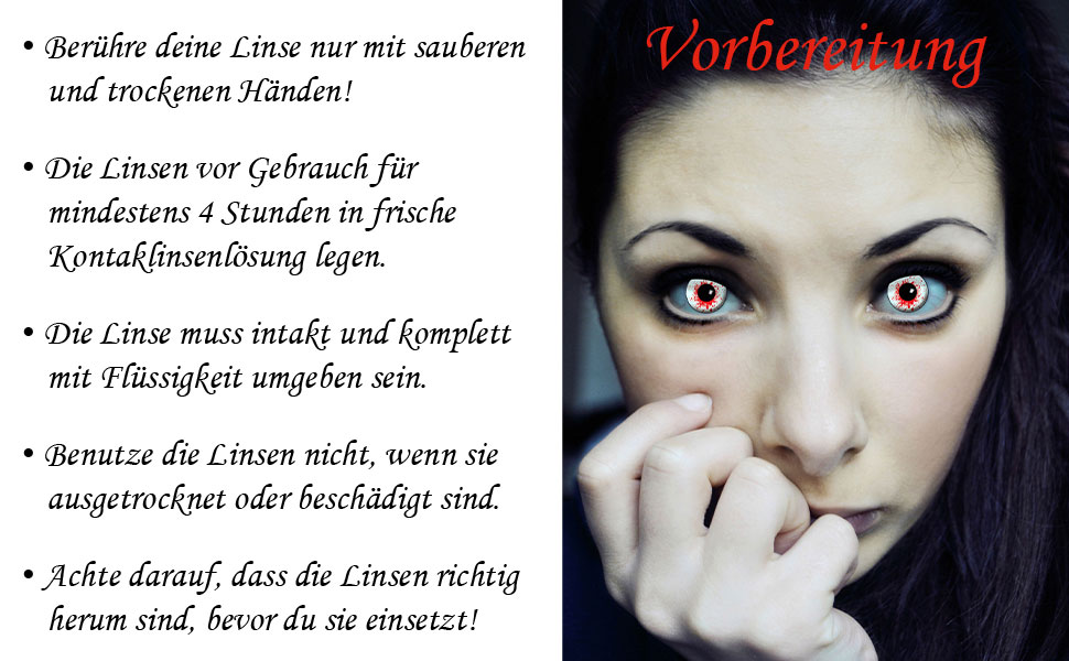 Vorbereitung, Funlinse, 3 Monatlinse