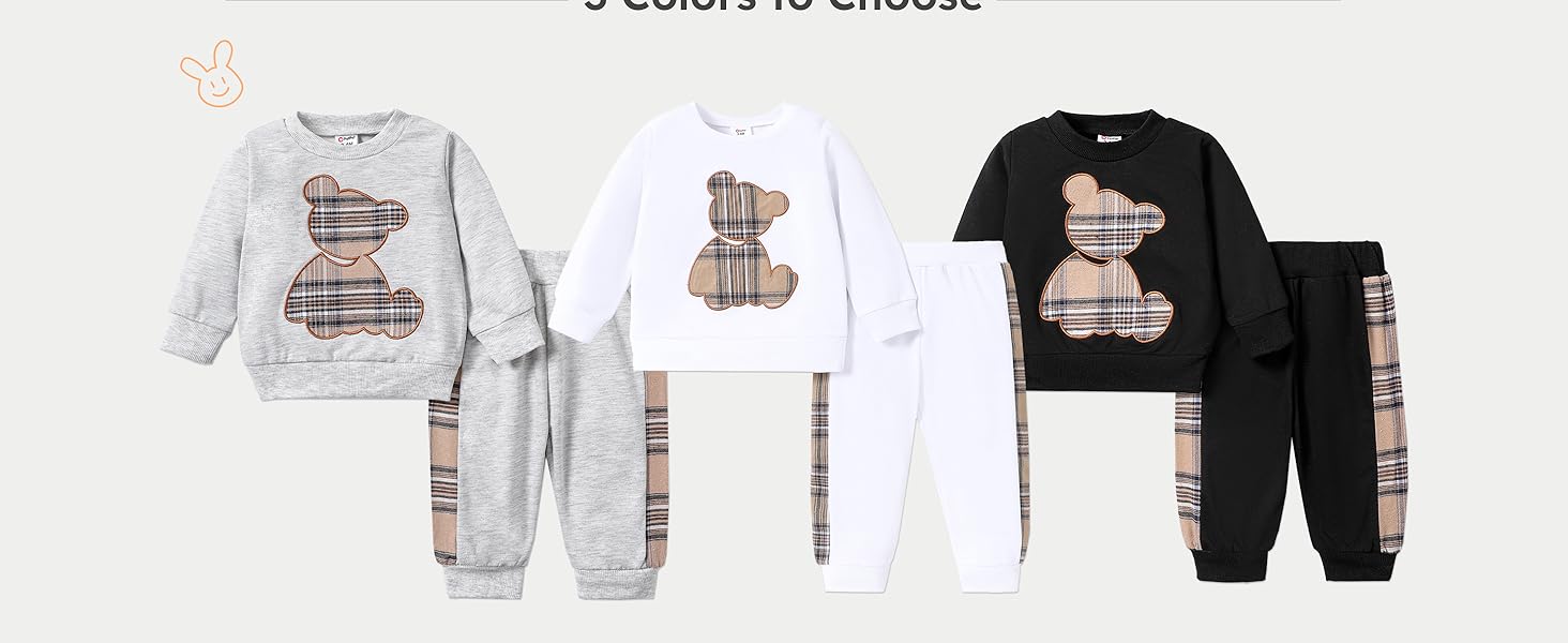 Baby Boy Clothes Baby Girl Sweatshirt Pant Sets