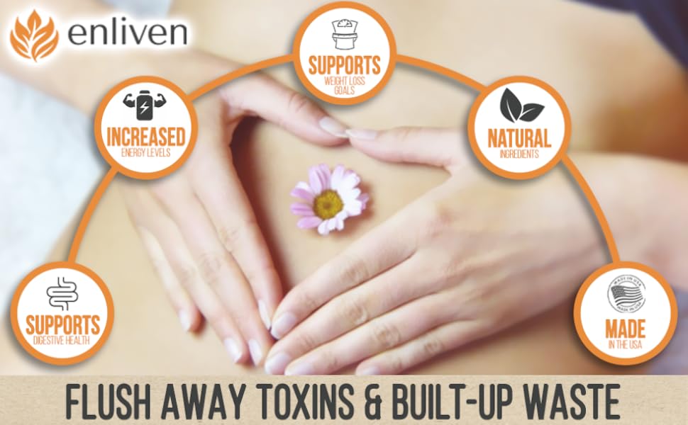 FLUSH AWAY cleanse Health probiotic clenz SUPPORT digestive system efficient nutrient 