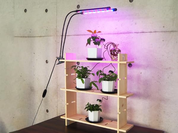 1台現品塗装前完成品ミニ植物棚ライト特別使用。電源用ライト