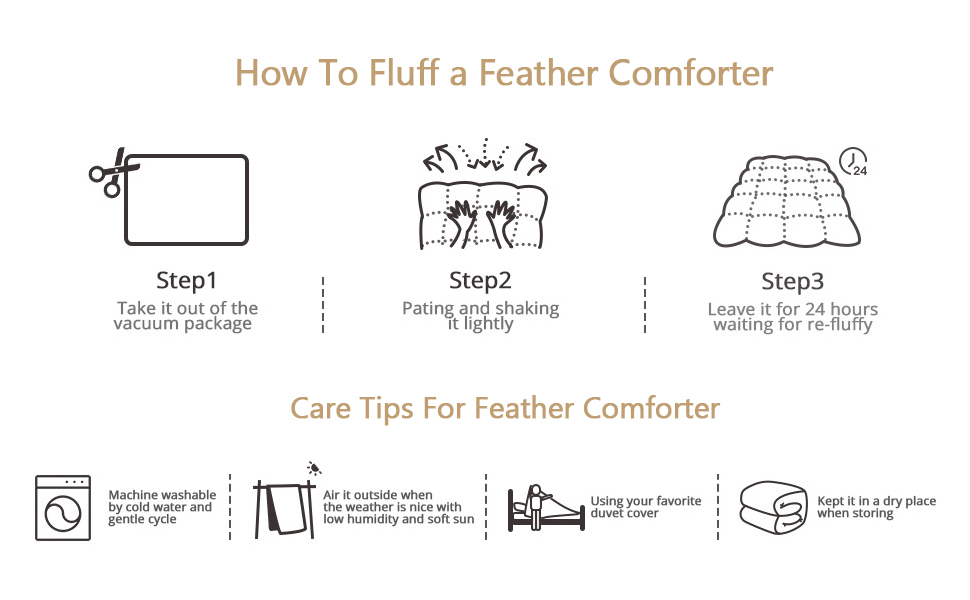 BPC Queen Size Feather Comforter - Fluffy and Luxurious All Season Duvet Insert
| BPC Queen Size Feather Comforter - Ffa00746 1df5 4afe 98cf 1343a37b348d. CR0,0,970,600 PT0 SX970 V1