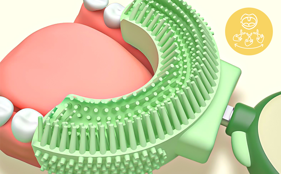 U-förmige Kinderzahnbürsten