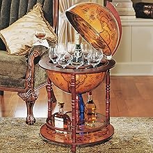 Sixteenth-Century Italian Replica Globe Bar