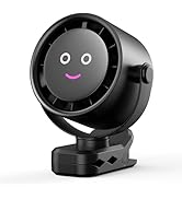 Koonie Clip On Fan, Strong Wind Ultra Quiet Small Portable, 5 Speed Rechargeable Battery Operated...