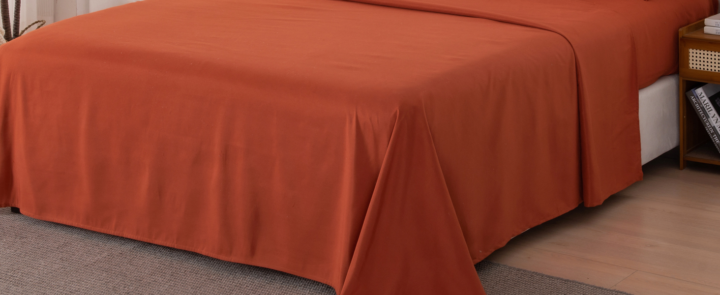 Litanika Burnt Orange Oversized King Bed in a Bag Set - 7 Pieces Boho Tufted Comforter, Sheets, Pillowcases & Shams Ffb24ccc 81fd 4f1a A897 859650f4f616. CR0,0,1464,600 PT0 SX1464 V1