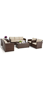 outdoor sectional set