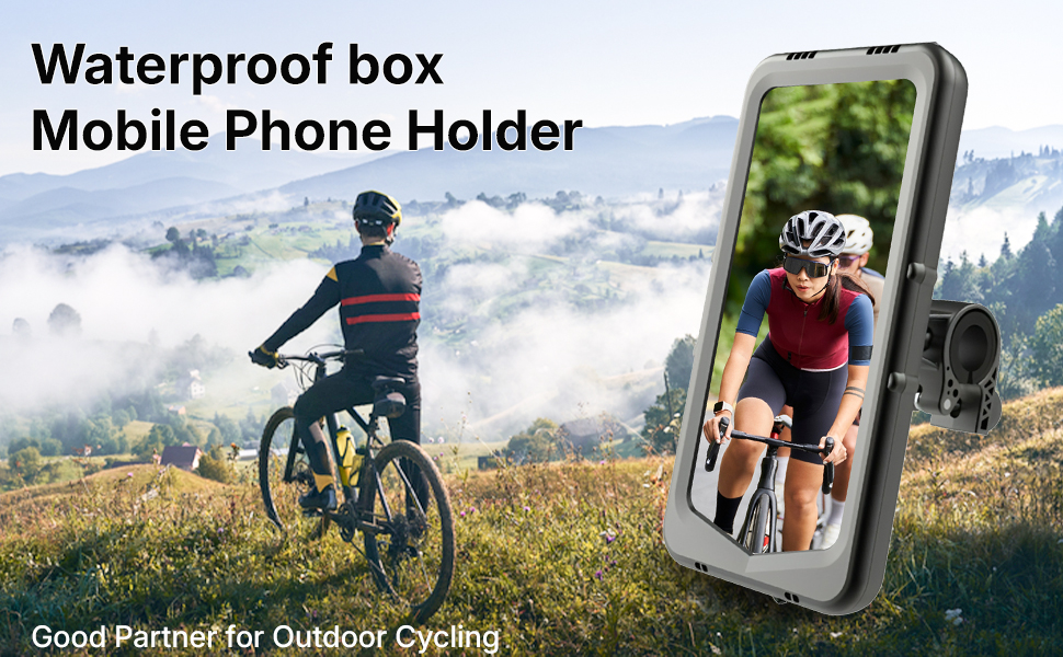 mobile holder for bike ;mobile holder for bikes rainproof ;mobile holder waterproof ;phone mount