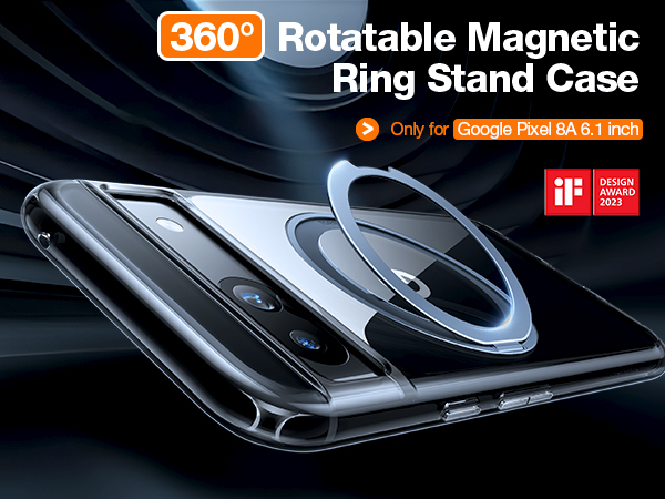 Amazon.com: TORRAS 360°Rotatable Magnetic Ring for Google