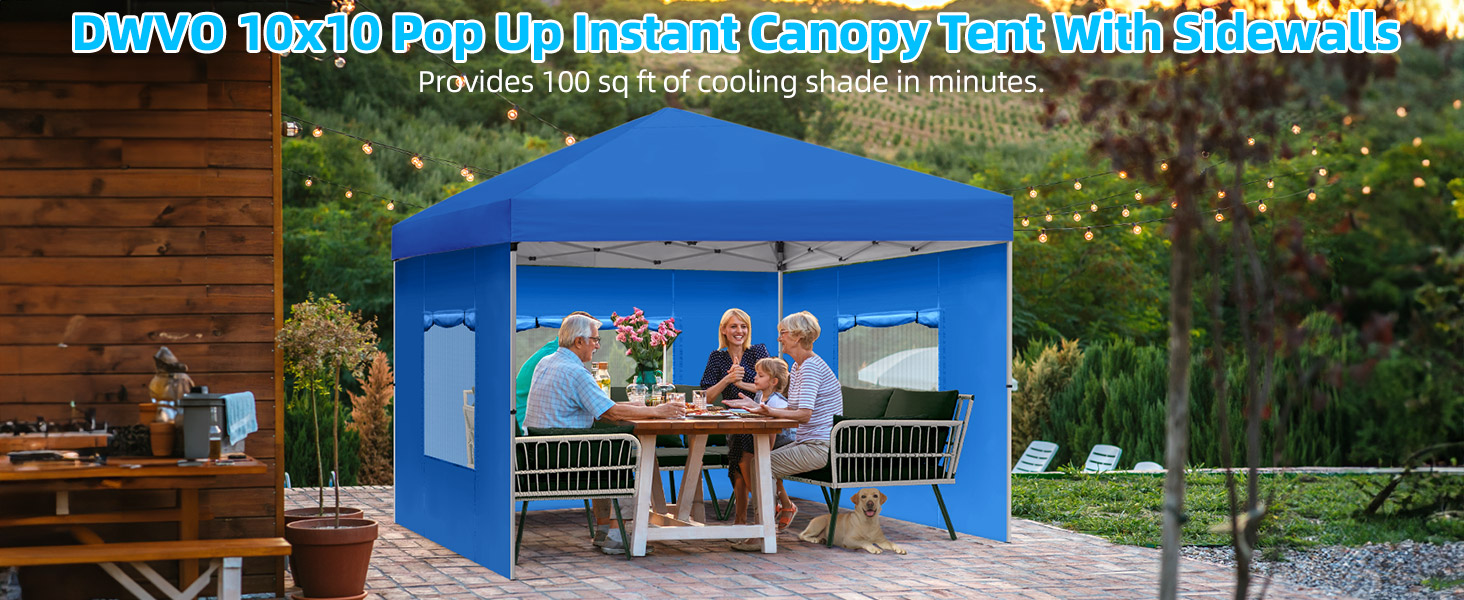 10x10 pop up canopy