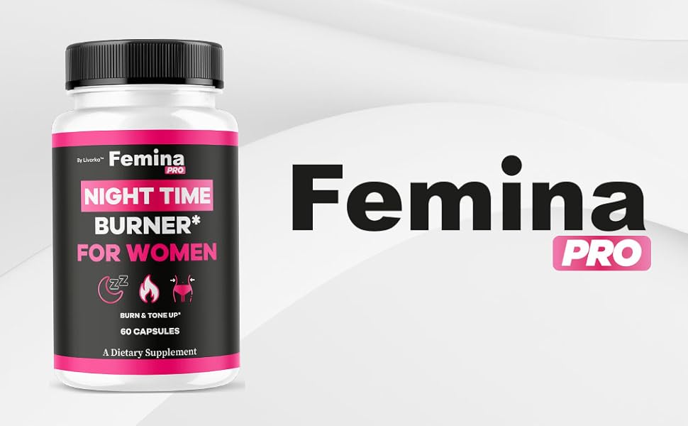 femina pro nighttime pills femina night time capsules for women supplement support