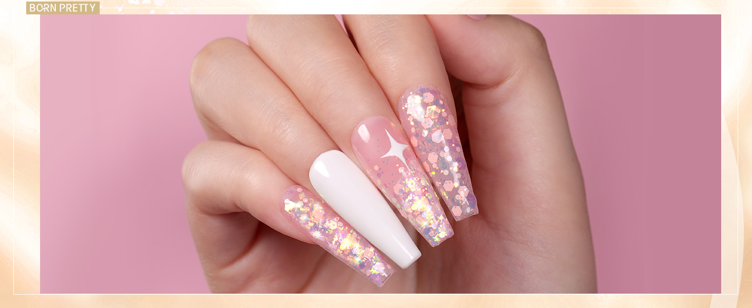 Glitter Sequins Gel Nail Polish