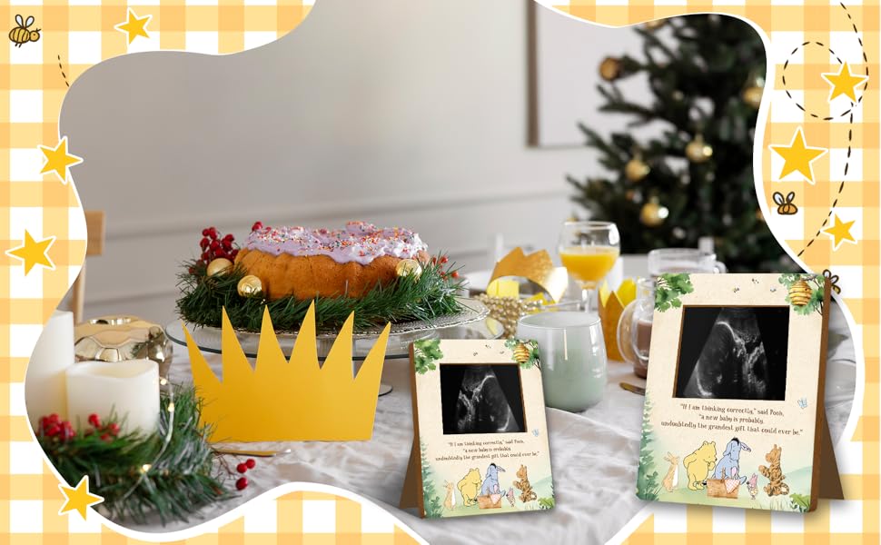 Winnie Baby Shower Decor