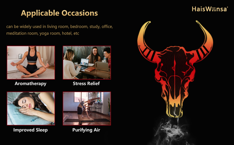 incense waterfall burner