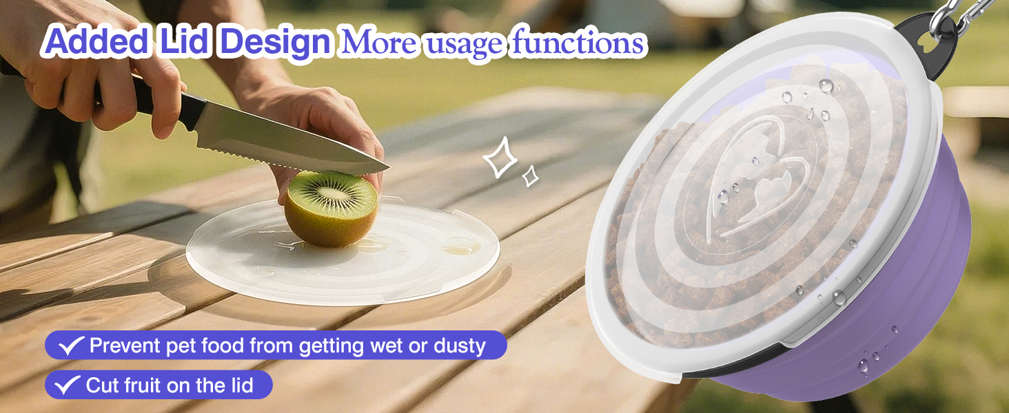 collapsible dog bowls