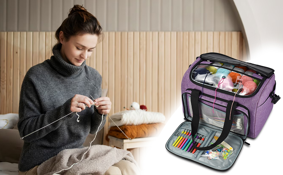 knitting bag