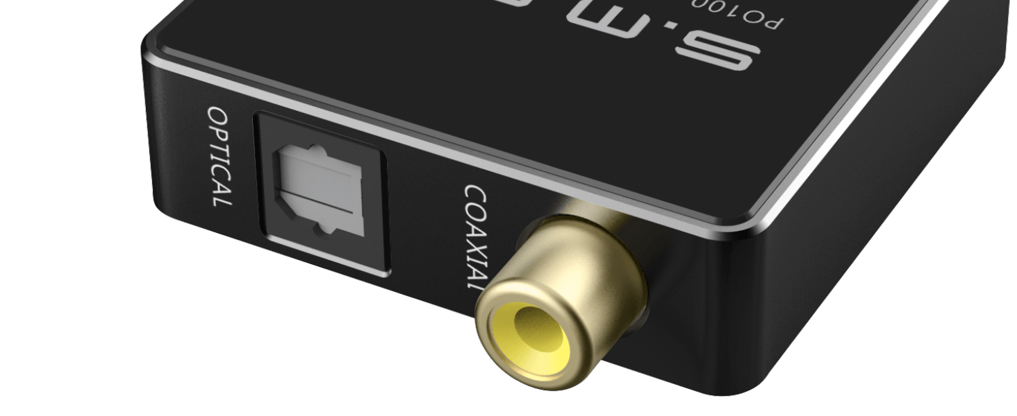 po100 digital to analog audio converter usb to spdif converters