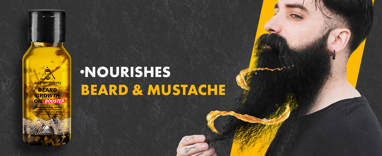 Nourishes beard & mustache