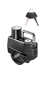 Motorcycle Helmet Lock